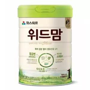 파스퇴르 무항생제 위드맘 아기 분유 1단계 750g 1개 GST