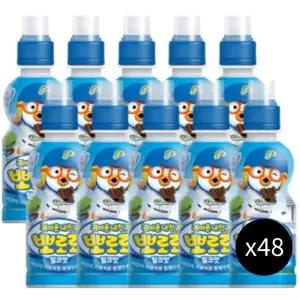 팔도 뽀로로 대용량 어린이 음료 주스 밀크맛 235ml 48개 GST