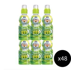 팔도 뽀로로 주스 어린이 음료수 샤인머스캣맛 235ml 48개 GST