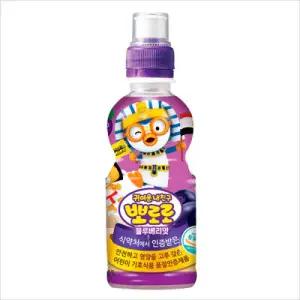 팔도 뽀로로 주스 어린이 음료 페트 블루베리 235 ml 24개 GST
