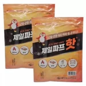 제일파프 핫 5매입 붙이는 패드 패치 건강 찜질팩 2개