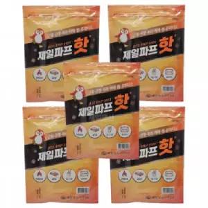 제일파프 핫 5매입 붙이는 패드 패치 건강 찜질팩 5개