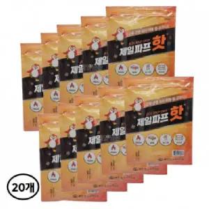 제일파프 핫 5매입 붙이는 패드 패치 건강 찜질팩 20개