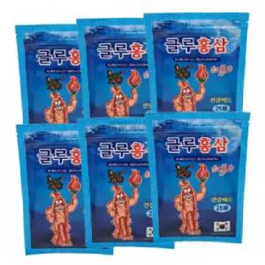 글루홍삼 패드 25매입 붙이는 찜질 팩 건강 패치 6개