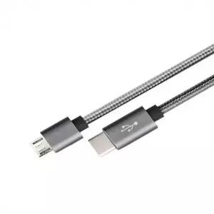 USB 3.1 C타입 - 마이크로5P HQ 메탈실버 케이블 0.5M