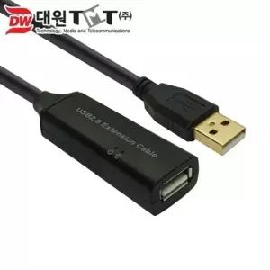 USB 2.0 무전원 리피터 케이블 20M (아답터 별매)