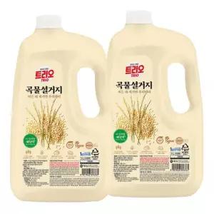 아트박스 애경산업 [애경]트리오 곡물설거지 주방세제 우리현미 3L x2개