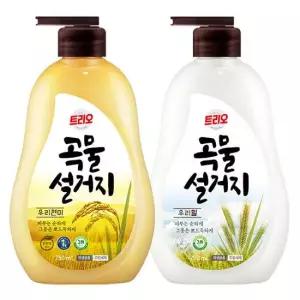 아트박스 애경산업 [애경]트리오 설거지 주방세제 750ml x2개
