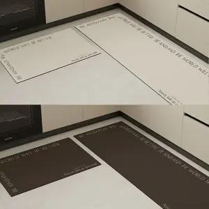 규조토발매트 주방 욕실 규조토 발 매트 롱 숏 2종 세트