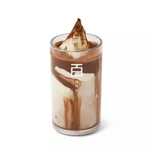 (백미당) 진한다크초코 아이스크림라떼