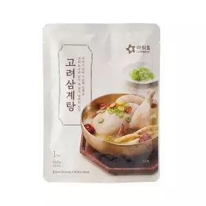 아워홈 고려 삼계탕 800g 닭백숙 즉석 밀키트