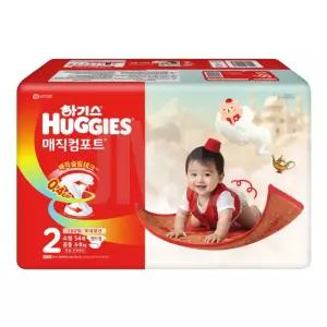 하기스 매직컴포트 2단계 공용 밴드형 54매 1팩