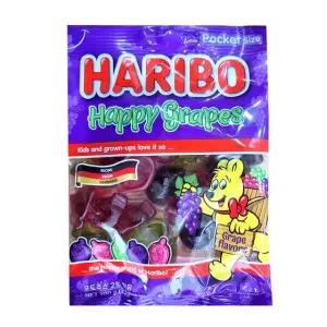 수입과자 하리보 해피그레이프 10개입 1볼 HARIBO 젤리 100g