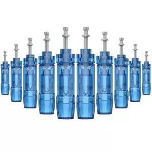 10 PCS 마이크로니들링 펜 교체 카트리지 바늘 길이 0.2mm M8S-12P용 더마 롤러 헤드
