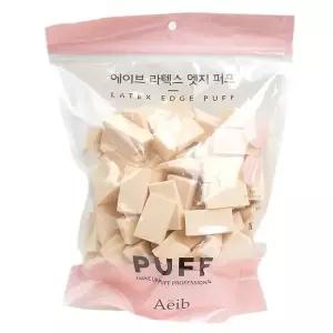 파운데이션 비비크림 화장할때 라텍스 엣지 퍼프 100입