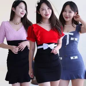 홀복/미나비/파티복/드레스/섹시원피스/댄스복/44~88