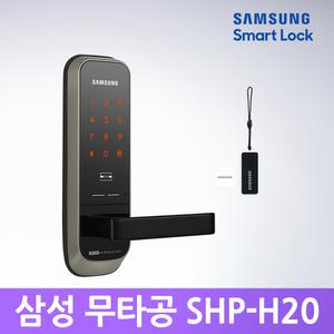 [자가설치]삼성무타공도어락 SHP-H20 카드키 번호키 누구나쉽게설치,친환경도어록