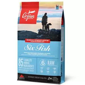 [간식증정] 오리젠  DOG 6피쉬 11.4kg 고품질원육 강아지 눈물사료