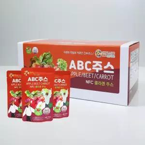 [3+1] 갈아만든 착즙 ABC주스 콜라겐함유 100ml 30팩