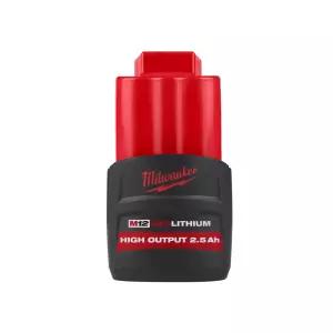 밀워키 M12 HB2.5 12V 2.5Ah 리튬이온 고출력 배터리