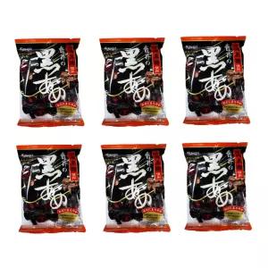 카수가이 구로아메 (흑사탕) 129g 6개 입가심 일본사탕 세계과자점 알사탕 수입과자 흑설탕캔디