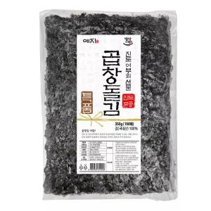 예지김 진도토종 특 곱창돌김 100매 / 국산 진도 고급 곱창김 무첨가 무조미 생김