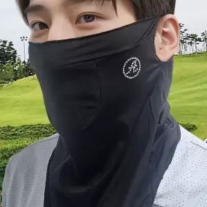 (국산) 자외선차단 골프 맵시 쿨마스크 AT-M4 남여공용 자전거 패션 낚시 등산 파크골프 얼굴햇빛가리개 스포츠마스
