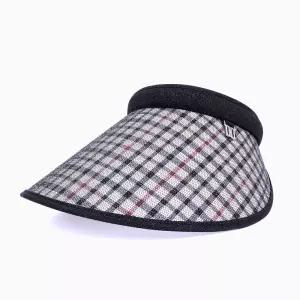 여성 닥스체크 썬캡 DK46WSP001
