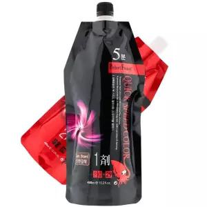 본 퍼펙트퓨전 5분 퀵스피드 오징어먹물 염색약 450ml