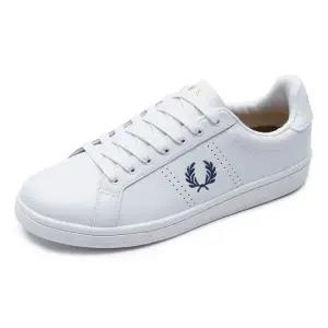 [프레드페리]프레드페리(FRED PERRY) B721 LEATHER  TOWELLING 스니커즈 (men) B6333-U05