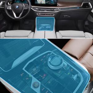 BMW X5 (G05) 기어패널 센터 컨트롤 실내 투명 TPU PPF 보호필름