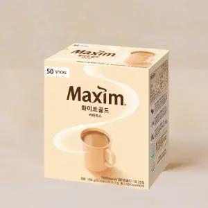 [맥심] 화이트골드 커피믹스 50입