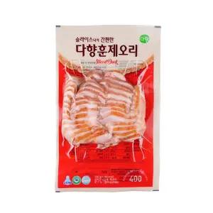 다향 훈제오리 슬라이스 400g