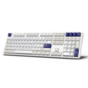 한성컴퓨터 GK798PRO 유무선 기계식 오션 화이트 (KTT블루 포각)