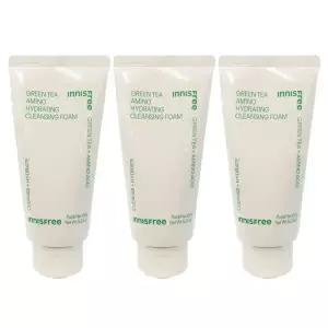 이니스프리 그린티 아미노 수분 클렌징 폼 150ml(신형) 3개 HI