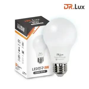 닥터룩스 LED 전구 8W 주광색