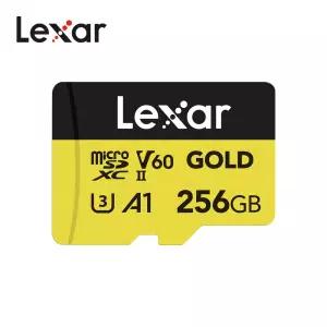 -렉사 골드 마이크로 SD 메모리카드 Lexar GOLD microSDXC UHS-II Card 256GB
