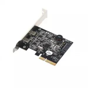 Express 2포트 NETmate PCI USB3.1 C타입 Gen2
