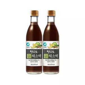 청정원 맛선생 구운대파채소액, 950g, 2개