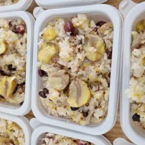 [예랑떡집] 국산찹쌀 무방부제 찰밥 오곡밥 회복식 당뇨식 건강식 저포드맵 다이어트 영양식단 건강한 식사대용 250g 10팩
