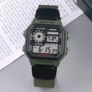 정품 스타샵 AE-1200WHB-3B 카시오 군인 시계 c02