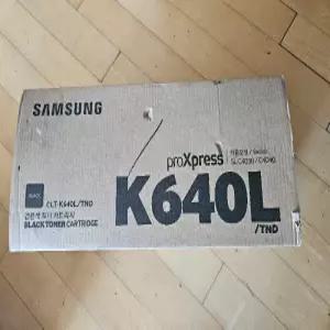 삼성정품토너 CLT K640L 검정 정품 (박스개봉)