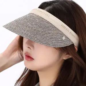 25FW 헬렌카민스키 비앙카 바이저 썬캡 HAT50265 ECLIPSEMELANGE NATURALLOGO