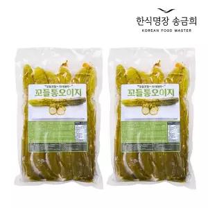 한식명장송금희 반찬 국내산 통오이지 700g x 2개