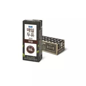 매일두유 고단백 저당 검은콩 190ml x 24팩 식물성 단백질