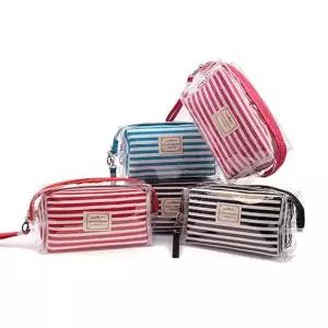 빠띠라인 비치백 이중 투명파우치 사각타입 5종택1 17 선물 방수파우치 비치파우치 판촉