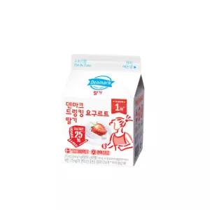 덴마크 드링킹요구르트 딸기 275mL 12팩/냉장무료배송