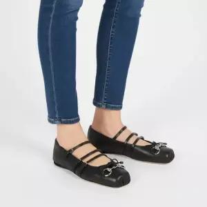 패세라GUCCI 홀스빗 여성 플랫슈즈 814318 AAEA4 1000