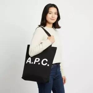 A.P.C 패세라아페쎄 COZZS M61442 LZZ BLACK LOU 루 에코백