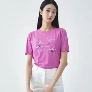 [지센] 여성 냉감 프린팅 반팔티셔츠 LSTSO455_PK